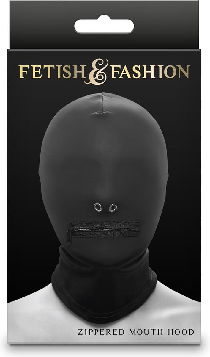 Zippered Mouth Hood — afbeelding 1