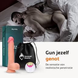 Sensual Desire® Big Willy – Grote Dildo met Zuignap – Stotende Dildo met Afstandsbediening – Anaal Sex Toys voor Mannen & Vrouwen – Extreem Realistisch – Stil & Waterdicht — thumbnail 5