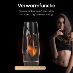 Intimate Desires® New York - Masturbator voor man - Pocket Pussy - Tril- Zuig- & Stootfunctie - Verwarmd - Automatische Masturbator - USB-C Oplaadbaar - Sex Toys voor mannen — thumbnail 5