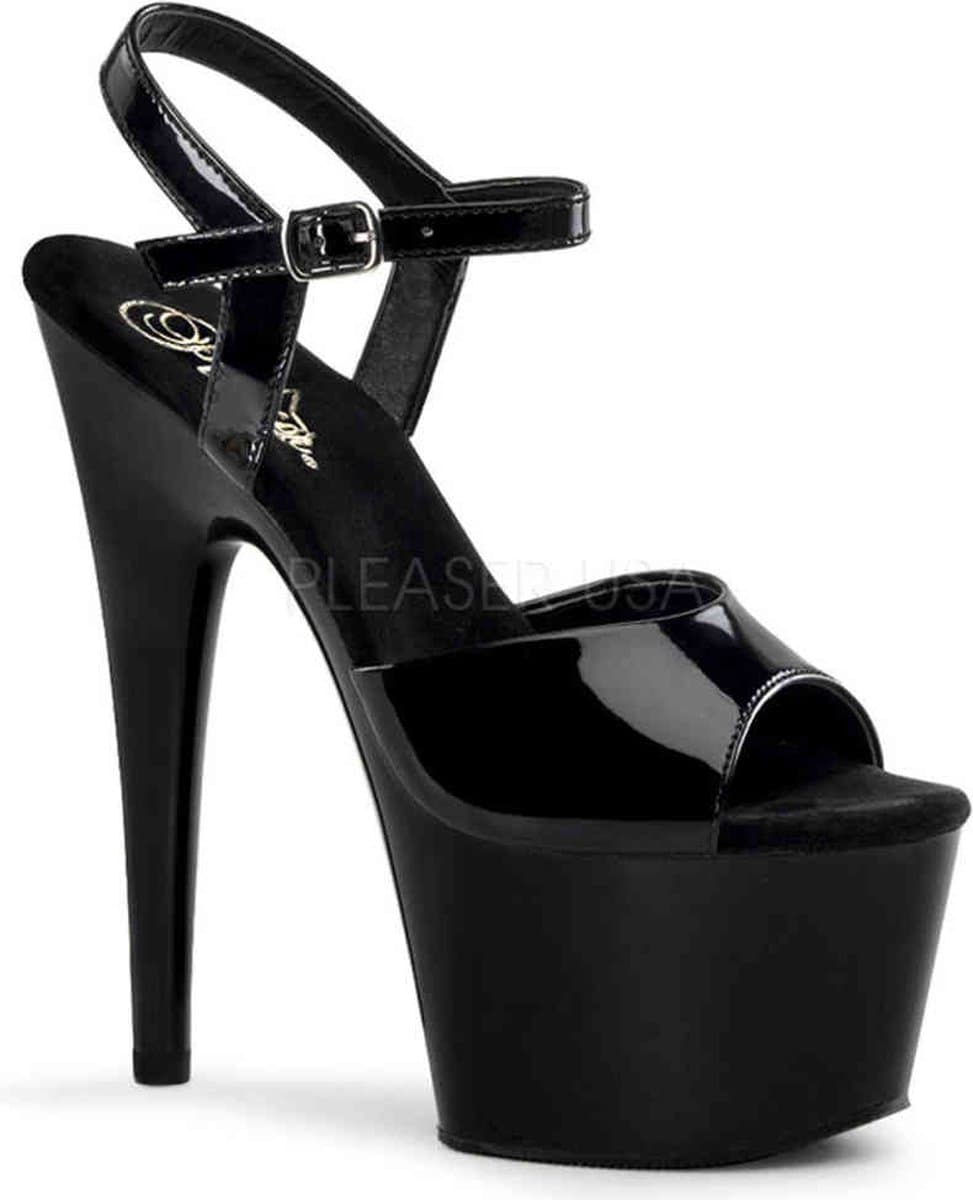 EU 39 = US 9 | ADORE-709 | 7 Heel, 2 3/4 PF Ankle Strap PF Sandal — afbeelding 1