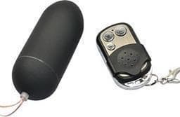 10 Speed Remote Vibrating Egg Big zwart - Tril ei — thumbnail 2