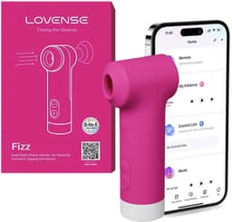 Lovense - Fizz Clitoris Suction En Tapping Vibrator - Roze — thumbnail 1