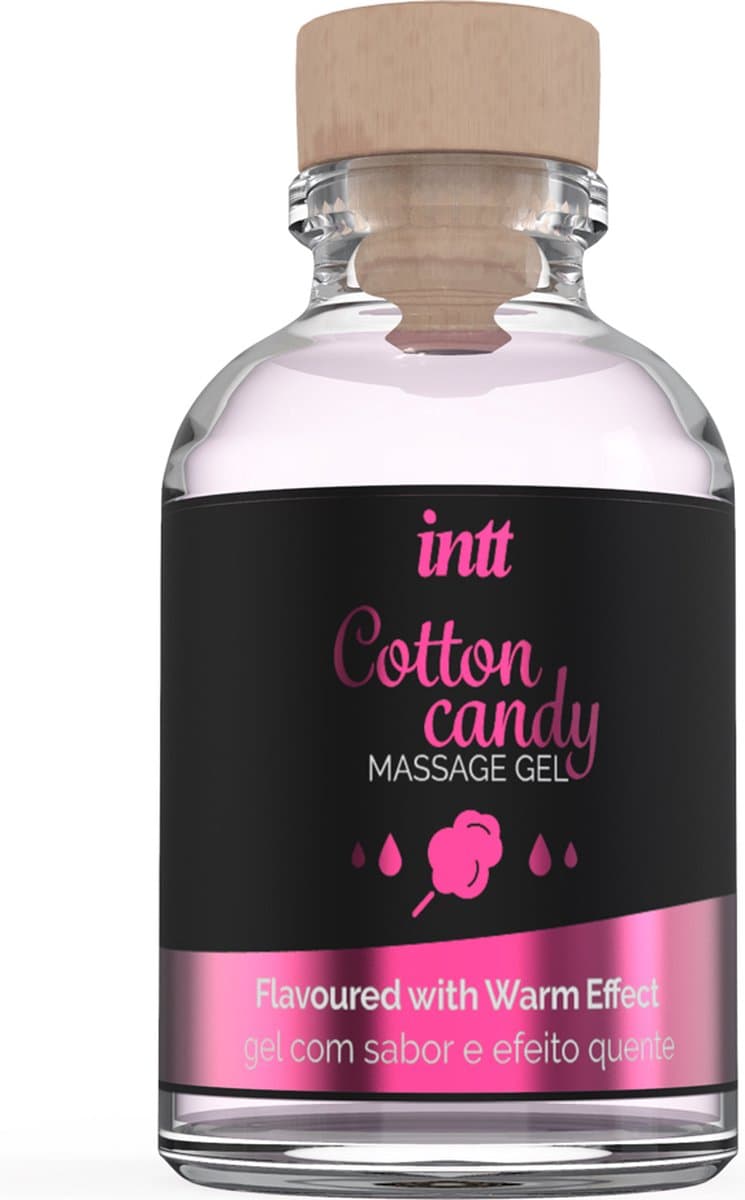 Intt Cotton Candy Verwarmende Massage Gel — afbeelding 1