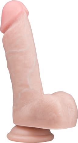 EasyToys - Realistische Dildo met Balzak - Dildo met Zuignap - 17,5 cm - Dildo's - Sex Toys voor Vrouwen en Mannen - Dildo Mannen Anaal - Beige — thumbnail 1