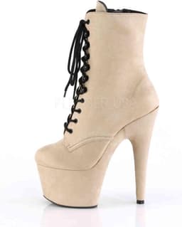 Pleaser Enkellaars -44 Shoes- ADORE-1020FS Beige — thumbnail 3