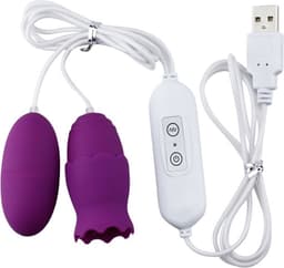 Sex speeltje - Tong Orale Vibrator - Likken - Tong - Usb Vibrerend Ei - G-Spot - Vagina Massage - Clitoris Stimulator - Sex Toys - Voor Vrouwen - Roze — thumbnail 4