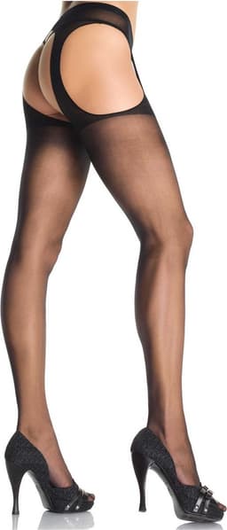 Sheer Suspender Pantyhose — thumbnail 2