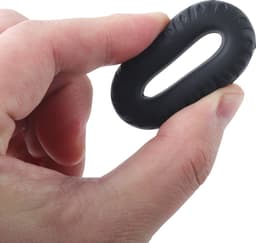 Banoch | Cockring set van zwart siliconen | 4 delig | penisring — thumbnail 4