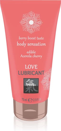 Shiatsu Love Eetbaar Glijmiddel - Acerola Kers — thumbnail 1