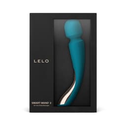 LELO SMART WAND 2 Medium – Massageapparaat – Waterdicht – Draadloos – Ocean Blue — thumbnail 2