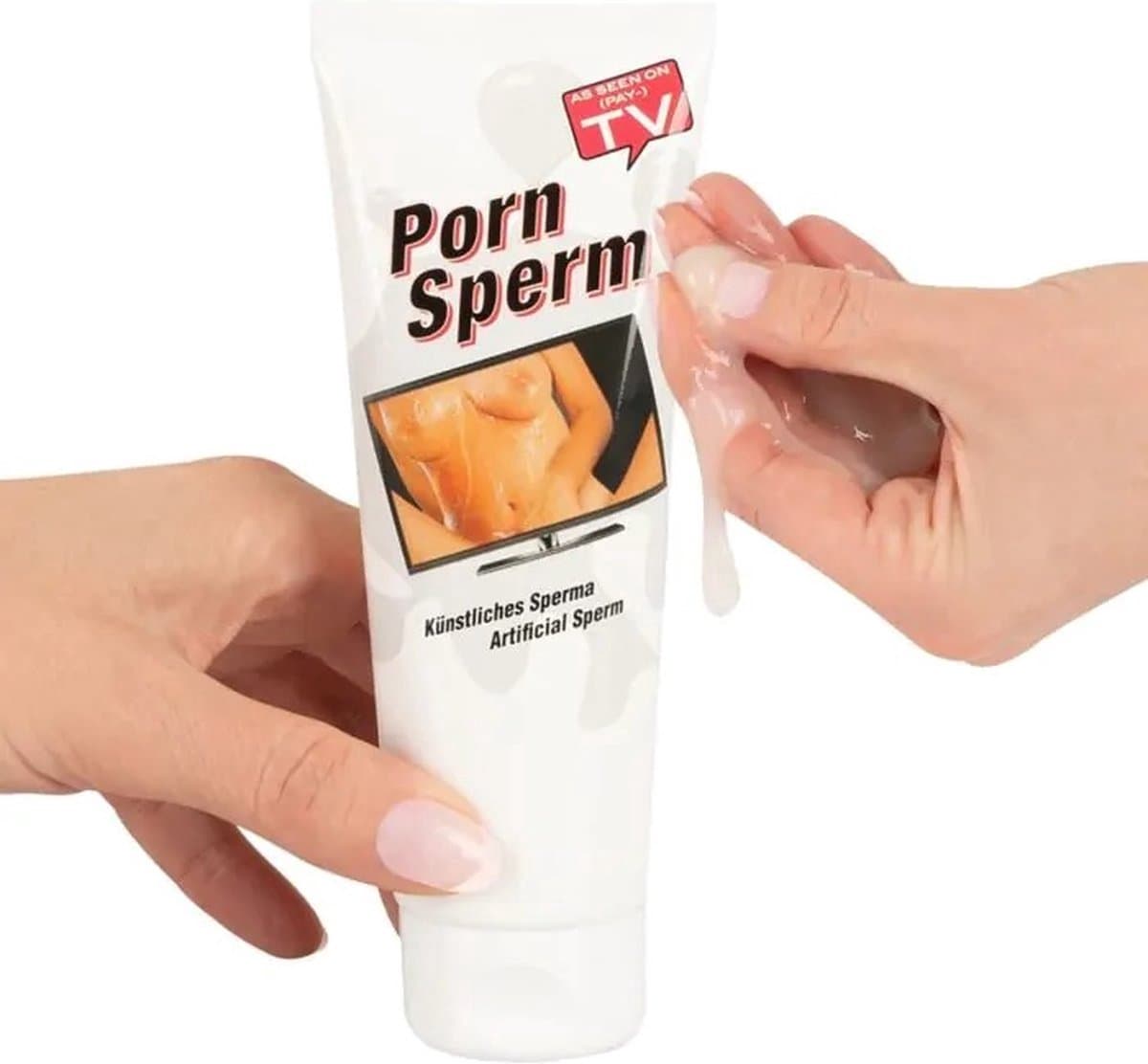 500 ML Nep Sperma - Porn Sperma - Real Fake Sperma - Fake Cum - Sperma Glijmiddel - Fake Cum Load - Kunst Sperma - Kunstsperma in een Tube - 500 ml — afbeelding 1