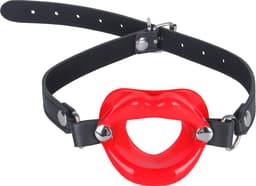Banoch - Gag kissy lips - Rood - bondage — thumbnail 1