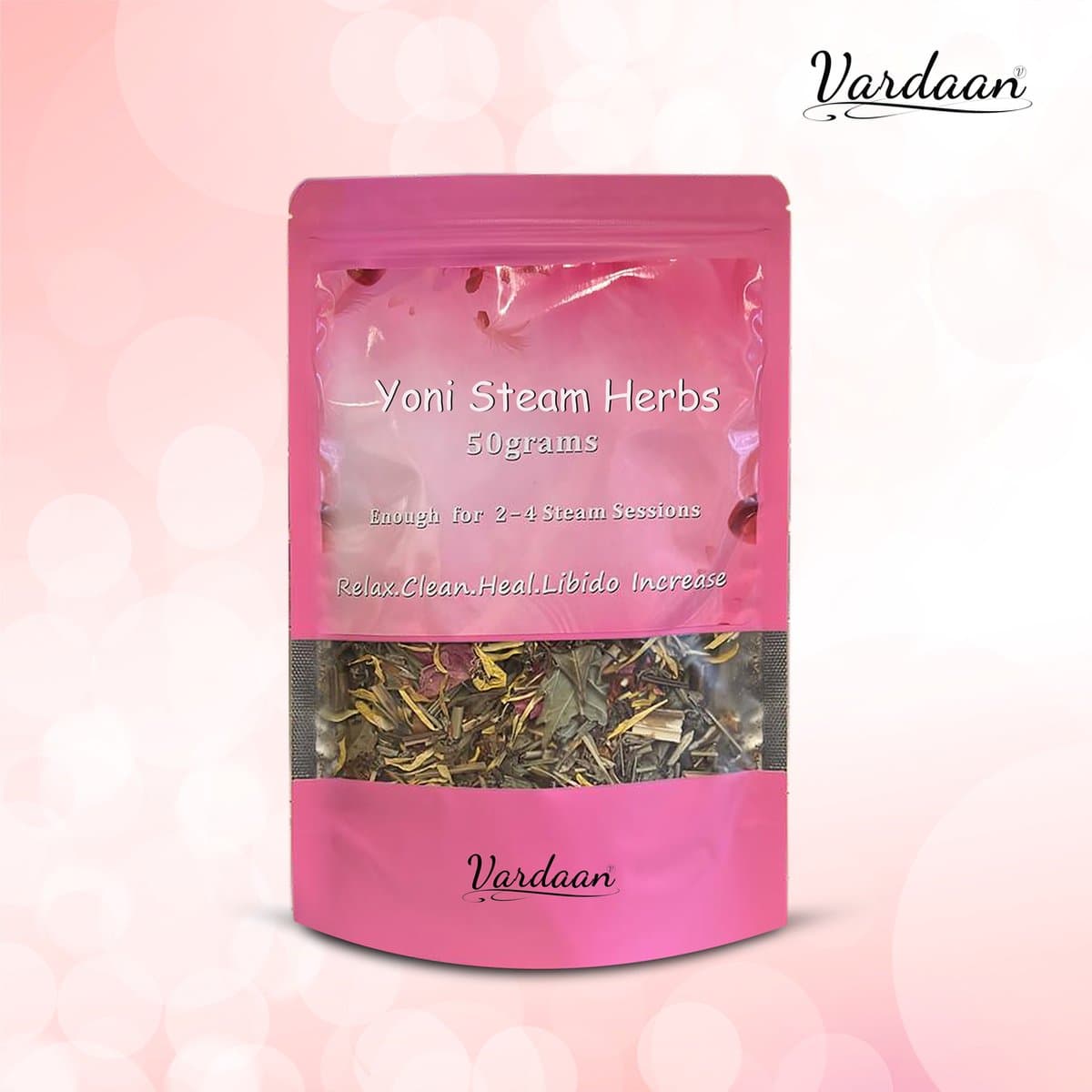 Vardaan - Vaginale Stoomkruiden- Yoni VSteam- Vaginale Gezondheid– Vaginale Verzorging + Reiniging- Vaginale Douche voor Vaginaal stomen– Yoni Stomen - Vaginaal stoombad - Yoni steam kruiden — afbeelding 1
