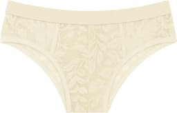 MODUS VIVENDI Floral Lace Classic Brief Ivory - MAAT M - Erotisch Heren Ondergoed - Slip voor Man - Sexy mannen Slip — thumbnail 1