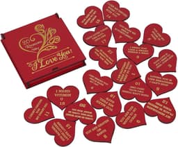 Webelkart Premium I love You wenskaarten voor koppels - Love Gift Box 20 kaarten met redenen waarom ik van je hou in berichtendoos, Valentijnsdag, cadeau voor vriendin - I Love You Gifts — thumbnail 5
