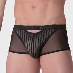 WOH heren microfiber trunk personal allure mesh zwart — thumbnail 4