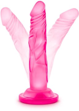 Blush Naturally Yours 5 inch Mini Cock Dildo - Roze - 14.5 cm — thumbnail 4