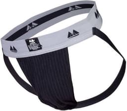 MM Sports Original Edition Swimmer/Jogger Jockstrap 2 inch Black - MAAT M - Heren Ondergoed - Jockstrap voor Man - Mannen Jock — thumbnail 1