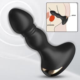 Bluetooth-APP-Anale-Vibrator-Butt-Plug-Dildo-Prostaat-Massager-Vrouwen-Mannen-Speelgoed - 003 — thumbnail 2