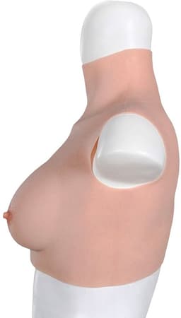 XX-DreamToys - Ultra Realistische Bodysuit - Male to Female - Vrouwentorso Met Borsten - Lichte Huidskleur M — thumbnail 5