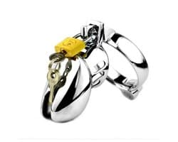 Metalen peniskooi (5 cm) - BDSM - kuisheid - sextoys