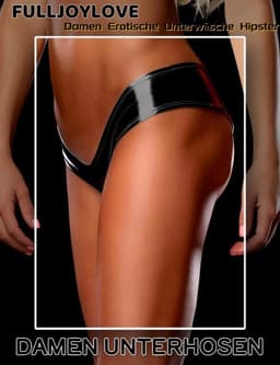 Dames Wetlook Strings en Micro Mini Bikini Slipjes voor Grote Maten — thumbnail 1