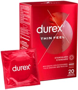 Durex Condooms Thin Feel - 4x 20 stuks — thumbnail 5