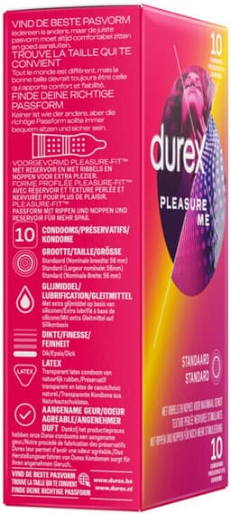 Durex - Condooms - Pleasure Me - 10st x3 — thumbnail 4