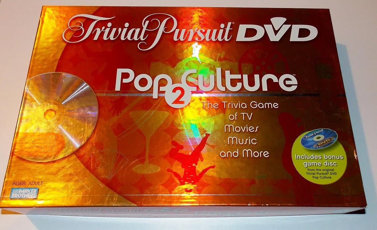 Popcultuur Quizspel voor 2 tot 6 Spelers - DVD Editie — afbeelding 1