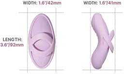 Svakom - Vinger Vibrator Echo 2 - 5 Vibratiestanden & Intensiteiten met App Control - Krachtige, Stille en Compacte Vibrator voor Vrouwen - Pink — thumbnail 4