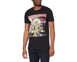 Iron Maiden Killers Cover T-Shirt voor Heren - Collector's Editie - Zwart - XXL