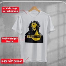 Rock Muziek T-Shirt Heren - Grunge Punk Stijl Band Shirt - Katoen - Maat S t/m 5XL — thumbnail 2