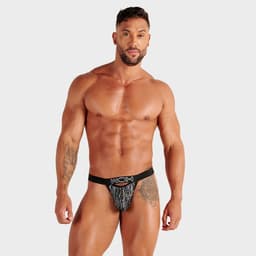 WOH heren microfiber G-string pure seduction zwart — thumbnail 5