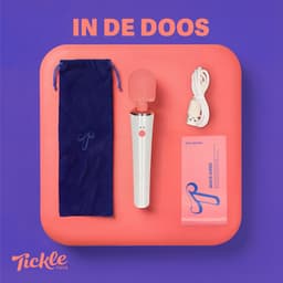 Tickle Toys Wander Lust - Magic Wand Vibrator - 12 Trilstanden - Oplaadbaar en Fluisterstil - Sex Toys voor Vrouwen - Massage Apparaat - Krachtige Clitoris Stimulator - Seksspeeltjes - Cadeau voor Vrouwen - Flexibele Kop - Roze — thumbnail 3