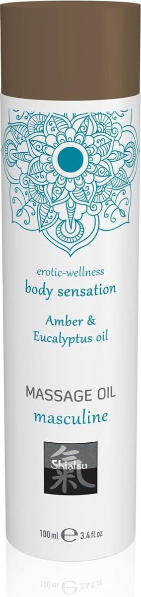 Masculine Massage Olie - Amber & Eucalyptus — afbeelding 1