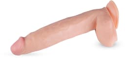 Real Fantasy - Dwane - Realistische Dildo met Zuignap - 30 cm - Dildo - Dildo's - Sex Toys voor Vrouwen en Mannen - Dildo Mannen Anaal - Beige — thumbnail 4