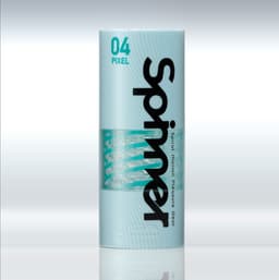Tenga - Spinner 04 Pixel Masturbator - Transparant/Turquoise — thumbnail 4
