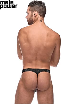 Male Power Micro String V black L/XL — thumbnail 5