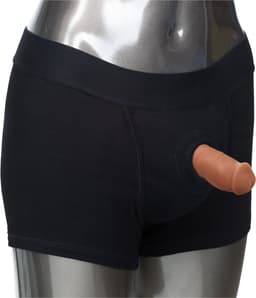 CalExotics - Soft Silicone Stand-To-Pee - Dildos Bruine Beige — thumbnail 5