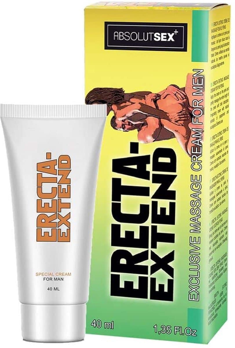 RUF Erecta Extend - Stimulerend Middel - Vertragende en Verkoelende Creme voor Mannen - 40ml — afbeelding 1