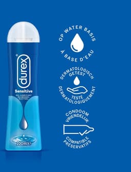 Durex - Condooms Love 6st - Play Sensitive Glijmiddel 50ML — thumbnail 3