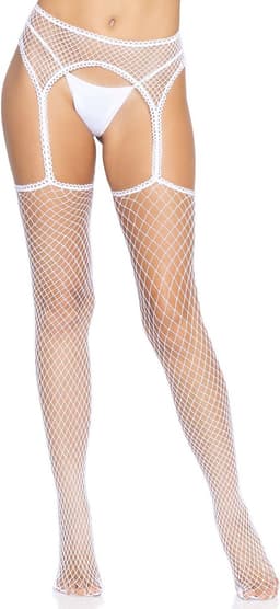 Net stockings with garter belt — thumbnail 1