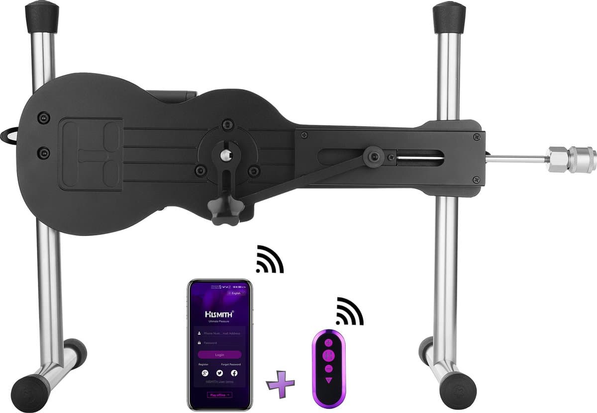 Pro Mini Seksmachine Smart App met dildo en afstandsbediening — afbeelding 1