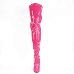 SEDUCE-3000 (EU 44 = US 13) 5 Heel Stretch Thigh High Boot, Side Zip — thumbnail 2