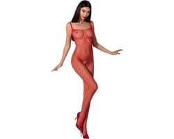 PASSION WOMAN BODYSTOCKINGS | Passion Woman Bs071 Bodystocking - Red One Size