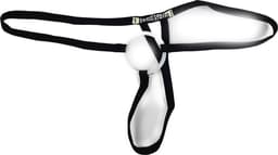 BamBella ® - Sexy Erotische bondage Lingerie Maat L/XL onesize Heren onderbroek Zwart mannen — thumbnail 2