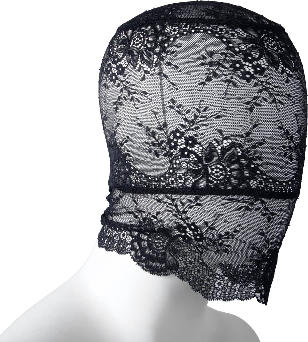 Banoch | Masker Lace | Zwart kant — afbeelding 1