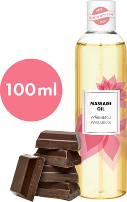 EIS massageolie, huidverzorging, met warmte-effect & chocoladegeur (100ml) — thumbnail 2
