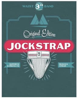 MM Sports The Original No. 10 Swimmer/Jogger Jockstrap 3 inch White - MAAT M - Heren Ondergoed - Jockstrap voor Man - Mannen Jock — thumbnail 5