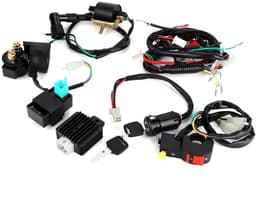 Allecto - Starter Wiring Harness Set - 110cc Dirtbike Onderdelen - Compleet pakket - Geschikt voor Skyteam 125 - Eenvoudige installatie - Duurzaa — thumbnail 3